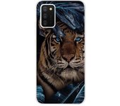 For Samsung A02S Case Transparent Silicone Soft TPU Back Cover For Samsung Galaxy A02S SM-A025F Global Phone Cases Cute Cartoon