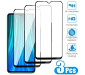 3PCS Full Tempered For Xiaomi 8A 9A 9C Screen Protector Redmi Note 8 9 Pro Max 8T 9T 9S Protective Glass Film