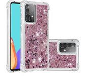 TPU Anti-scratch Dynamic Quicksand Cover Shell for Samsung Galaxy A52 4G/5G / A52s 5G