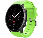 Correa De Silicona De Color Sólido Para Amazfit GTR 3 Pro, Correa De Silicona Deportiva De Patrón Recto De 22mm