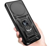Shockproof Case for Realme 12 / Realme 12X 5G Stand Phone Back Slide Lens Protection Cover