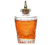 Vintage Bottle of Bitters Luxury Japanese-style Bartender Bottle Multi-function Glass Via Bitter Dispenser Bottle Whisky