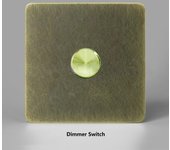 86 Type Antique Bronze Pattern Stainless Steel Panel Wall Light Toggle Switch EU FR Socket USB Type C Charging Port