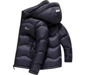 Men's short down jacket, white duck down