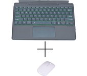 Touchpad Backlit Keyboard for Microsoft Surface Pro 9 Keyboard for Teclado Surface Pro 8 Keyboard Pro X Spanish Keyboard