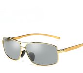 Nuevas gafas de sol polarizadas que cambian de color, gafas de sol para hombres, gafas de conducción, gafas para todo clima