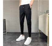 American retro corduroy pants men's loose casual sports pants wide leg straight leg pants