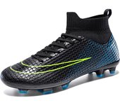 Botas de fútbol para Hombre, Mujer y Niño Zapatos de Futbol Multitacos Pisa Fuerte en el Campo