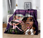Bratz Cartoon 3D Printed Girls Blanket,Flannel Soft Throw Blanket for Home Bedroom Bed Sofa Picnic Office Hiking Cover Kids Gift