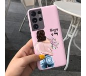 For Samsung S21 Ultra 5G Case Galaxy S21 Ultra With NFC Fashion Soft Liquid Silicone Phone Shell Samsung Galaxy S21 SM-G998B