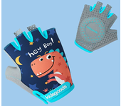 Guantes de Ciclismo de medio dedo para niños, guantes deportivos para patinar, bicicleta de montaña, niños y niñas