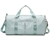 Bolso de hombro para ropa de zapatos, bolsa de almacenamiento de gran capacidad, separación seca y húmeda, bolsa de Yoga para gimnasio, bolsa deportiva cruzada, bolsa de viaje de mano