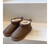 Botas de nieve zapatos de algodón botas cortas botas calientes bebé zapatos de terciopelo invierno