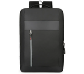 Mochila impermeable para hombre, mochila escolar con USB, mochila para ordenador portátil de 15,6 pulgadas, mochila para libros para hombre, mochila elegante para hombre