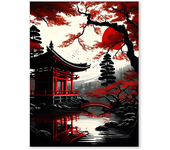 Retro Japan Anime Game Samurai Posters Prints Pictures Portrait Bushido Canvas Painting for Living Room Wall Art Home Decor