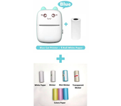 Mini C9 Impresora de bolsillo fotográfica Impresora térmica portátil sin tinta Papel de 57 mm Impresora inalámbrica BT 200dpi An