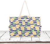 Large Beach Tote Bag Large Waterproof Canvas Beach Bag for Beach or Pool Trip Travel Gym Swim