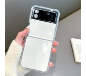 Case For Samsung Galaxy Z Flip4 Fold Protective Case Transparent Silicone Cover