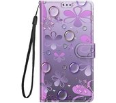 Lovely Butterfly Wallet Case For Xiaomi Redmi 9 Power 9A 9i 9AT 9T 9C K40S Magnetic Flip Leather Card Slot Protective Back Cover