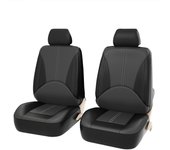 Universal PU Leather Four Seasons 5-seater Vehicle Cover Fit Most Car Truck SUV Auto Seat Protector Cushion