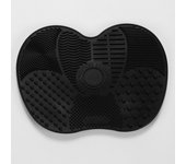Scrubbing Pad Cosmetic Brush Cleaning Pad Silicone With Suction Cup Apple Cleaner Cleaning Scrubbing Pad Beauty Supplies