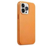 Anti-Drop Phone Cover for iPhone 15 Pro Magnetic PU+PC Phone Case Compatible with MagSafe Charger