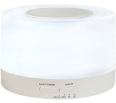 Difusor de Aroma eléctrico, humidificador de aire ultrasónico de 500Ml generador de niebla, nebulizador LED de aceite esencial