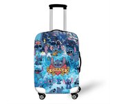 Cartoon suitcase dust cover elastic trolley case travel suitcase protective cover