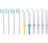 2025 New Style 10 Replacement Points Compatible With Waterpik Dental Irrigators Wp-100, Wp-100W, Wp-260, Etc., Including Classic Nozzles, Pen