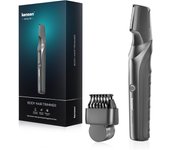 Kensen S6 Electric Body Hair Shaver for Men Groomer Clipper IPX5 Waterproof Groin Pubic Hair Trimmer with 2 Attachments Barber