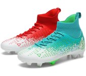 Botas de fútbol profesionales para hombres y niños, botas de fútbol para césped, zapatos de entrenamiento deportivo de fútbol para niños