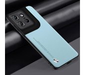 Funda de cuero PU de lujo para Motorola Edge 50 Neo, funda trasera de silicona protectora para teléfono Motorola Moto S50 5G