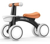 Bicicleta sin Pedales para niños a Partir de 1 Año de Equilibrio, Juguetes Bebés de 12 a 24 Meses, Bici Bebe con Canasta, Pimera Bicicleta para Niños y Niñas como Regalo Cumpleaños