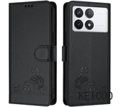 For Xiaomi Redmi Poco Note K70 M3 7 7s 8 9 9S M2 10 9T X Pro Max Lite Power 4G 5G China Tapa De Piel De Gatito Anti - Caída