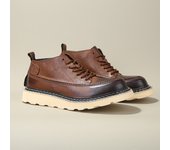 Botas de cuero de alta gama para hombres zapatos de piel de vaca pura zapatos altos de piel de vaca de primera capa