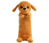 Cartoon Plush Pencil Case Kawaii Plush Dog Puppy School office supplies Pencil Bags For Kids Stationery Pencil Box
