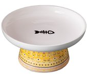 Food Dispenser Ceramic Cat Bowl Cute Creative Pet High Foot Bowl Multi-use Anti Tipping Dog Food Feeding Basin Water Container