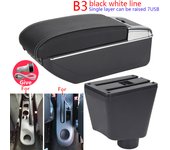 4 For Renault Captur Clio 3 III IV Car Armrest Box Accessorie Storage Parts Dedicated Interior Retrofit