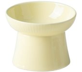 Ceramic Cat Bowl Creative Slanted/Flat Mouth Pet High Foot Bowl Large Capacity Multi-use Dog Food Feeding Basin Neck Protection