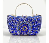 Fashionable women's bag with diamond inlaid sunflower handbag, one shoulder dinner bag, banquet party, wedding dress bag