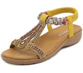 Women's bohemian flat sandals