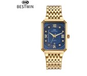 Reloj cuadrado minimalista reloj hombre calendario reloj de cuarzo