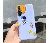 For Honor 20 Case Honor 20 Lite MAR-LX1H HRY-LX1T Phone Case Silicone Schokproof Back Cover For Huawei Honor20 20Lite Funda Cute