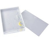 Verde Soporte de Fotos de Escritorio Astronaut Espaciador de Plástico Ultra Transparente