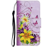 For Oppo A74 A54 F1s A59 5G Color Cartoon Dragonfly Flower Body Protection Shell Mobile Armor