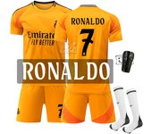 Adult 2425 Real Madrid Home Football Uniform Suit Correct Version No. 9 Mbappe Jersey With Socks 5 Bellingham Factory
