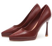 2024 new style women's shoes/sandals/high heels/stilettos/pointed toes/spring/summer/autumn/winter/banquet/wedding/work/leather/Black