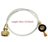 Outdoor stove propane filling adapter, butane backup gas cylinder equipment, camping supplies