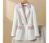 Blazer for Long Sleeve Jacket  de Women Delegated Office Fashion