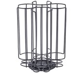 Simple Style Rotating Capsule Coffee Pods Holder Storage Rack for 32 Tassimo Capsules A